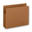 Heavy-duty Redrope End Tab Tuff Pockets, 5.25" Expansion, Letter Size, Redrope, 10/box