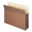 Redrope Drop Front File Pockets, 3.5" Expansion, Letter Size, Redrope, 50/box