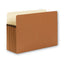 Redrope Drop Front File Pockets, 5.25" Expansion, Legal Size, Redrope, 10/box
