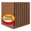 Redrope Tuff Pocket Drop-front File Pockets With Fully Lined Gussets, 7" Expansion, Legal Size, Redrope, 5/box