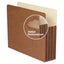 Redrope Tuff Pocket Drop-front File Pockets With Fully Lined Gussets, 7" Expansion, Legal Size, Redrope, 5/box