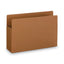 Heavy-duty Redrope End Tab Tuff Pockets, 5.25" Expansion, Legal Size, Redrope, 10/box