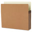 Redrope Drop Front File Pockets, 5.25" Expansion, Legal Size, Redrope, 50/box