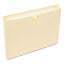 Manila File Jackets, 2-ply Straight Tab, Letter Size, Manila, 50/box
