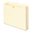 Manila File Jackets, 2-ply Straight Tab, Letter Size, Manila, 50/box