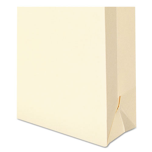 100% Recycled Top Tab File Jackets, Straight Tab, Letter Size, Manila, 50/box