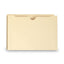 100% Recycled Top Tab File Jackets, Straight Tab, Legal Size, Manila, 50/box