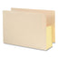 Manila End Tab File Pockets With Tyvek-lined Gussets, 5.25" Expansion, Legal Size, Manila, 10/box