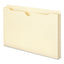 Manila File Jackets, 2-ply Straight Tab, Legal Size, Manila, 50/box