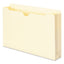 Manila File Jackets, 2-ply Straight Tab, Legal Size, Manila, 50/box