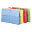 Expanding Wallet With Elastic Cord, 2" Expansion, 1 Section, Elastic Cord Closure, Legal Size, Assorted Colors, 50/box