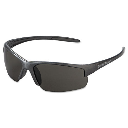 Equalizer Safety Eyewear, Blue Frame, Blue Mirror Lens