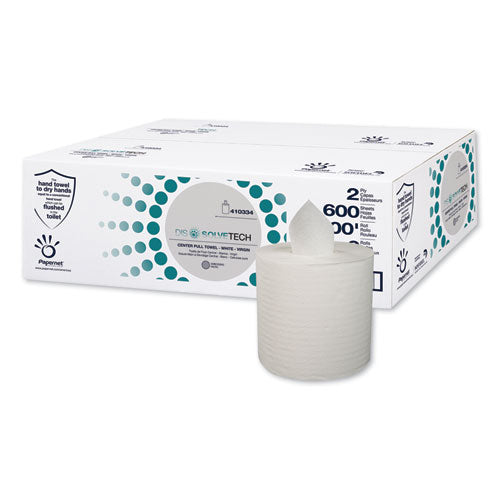 Heavenly Soft Hardwound Paper Towel, Kraft, 1-ply, 5.5 X 5.5, Brown, 350 Ft/roll, 12 Rolls/carton