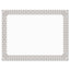 Premium Certificates, 8.5 X 11, Ivory/gold With Spiro Gold Foil Border,15/pack