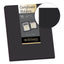 Certificate Holder, Black, 105lb Linen Stock, 12 X 9.5, 10/pack