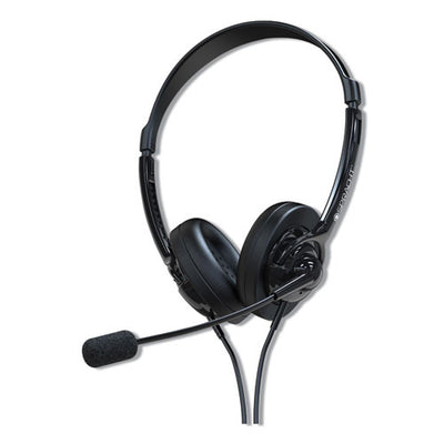 Zum Zum350b Binaural Over The Head Headset, Black