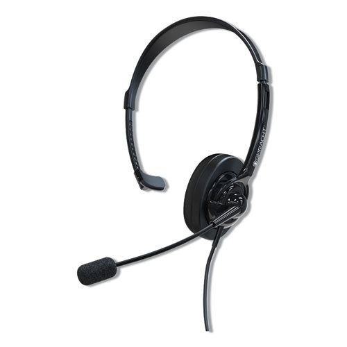 Zum Zum350m Monaural Over The Head Headset, Black