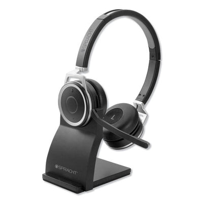 Zum Bt Prestige Binaural Over The Head Headset, Black