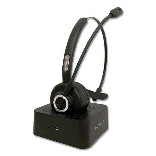 Zum Bt Mobile Office Monaural Over The Head Headset, Black