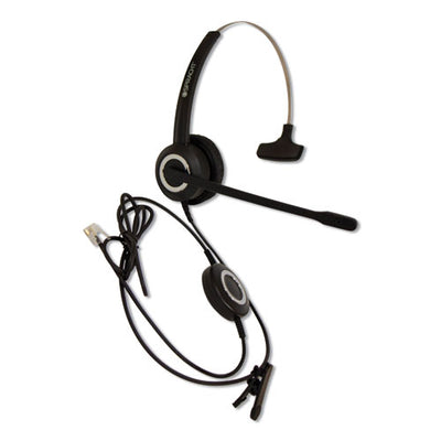 Zum Zumrj9m Monaural Over The Head Headset, Black