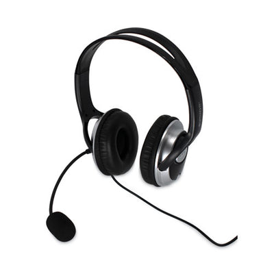 Zum Binaural Over The Head Headset, Black/silver