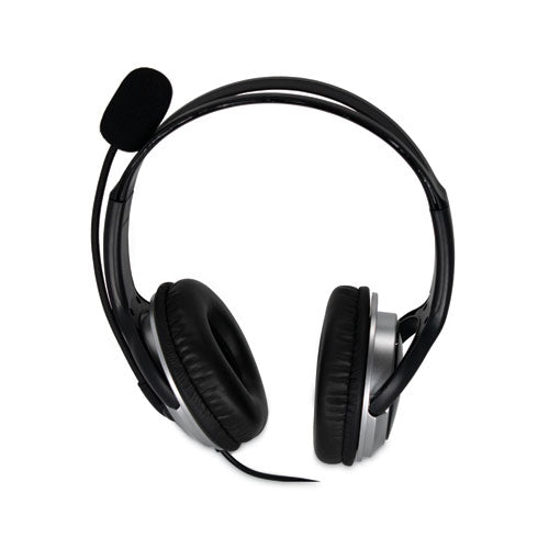 Zum Binaural Over The Head Headset, Black/silver