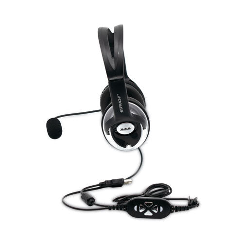 Zum Binaural Over The Head Headset, Black/silver