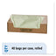 Ecosafe-6400 Bags, 48 Gal, 0.85 Mil, 42" X 48", Green, 40/box