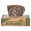 Controlled Life-cycle Plastic Trash Bags, 30 Gal, 0.8 Mil, 30" X 36", Brown, 60/box