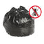Insect-repellent Trash Bags, 45 Gal, 2 Mil, 40" X 45", Black, 65/box