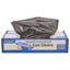 Total Recycled Content Plastic Trash Bags, 33 Gal, 1.3 Mil, 33" X 40", Brown/black, 100/carton
