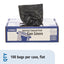 Total Recycled Content Plastic Trash Bags, 60 Gal, 1.5 Mil, 36" X 58", Brown/black, 100/carton