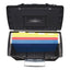 Portable Letter/legal Filebox With Organizer Lid, Letter/legal Files, 14.5" X 10.5" X 12", Black
