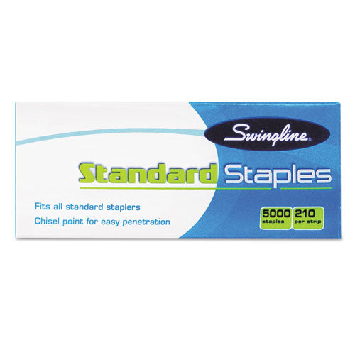 S.f. 1 Standard Staples, 0.25" Leg, 0.5" Crown, Steel, 5,000/box