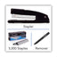 Commercial Desk Stapler Value Pack, 20-sheet Capacity, Black