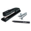 Commercial Desk Stapler Value Pack, 20-sheet Capacity, Black