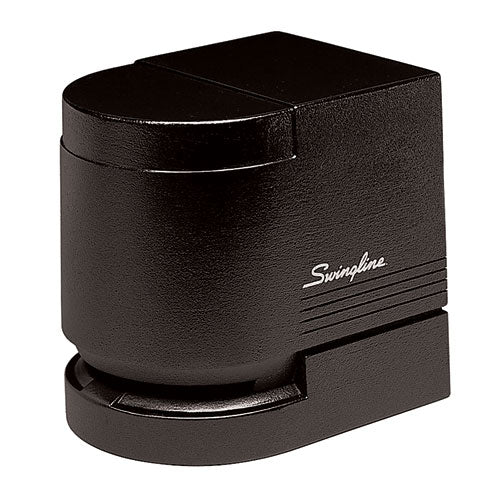 Desktop Cartridge Electric Stapler With Led Guide, 25-sheet Capacity, Black