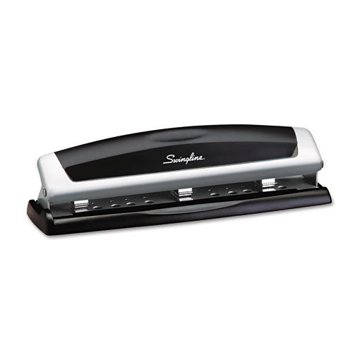 10-sheet Precision Pro Desktop Two- To Three-hole Punch, 9/32" Holes