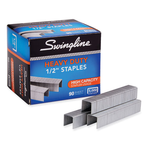 S.f. 39 Heavy-duty Staples, 0.5" Leg, 0.5" Crown, Steel, 5,000/box