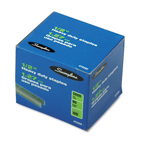 S.f. 39 Heavy-duty Staples, 0.38" Leg, 0.5" Crown, Steel, 5,000/box