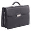 Milestone Briefcase, Fits Devices Up To 15.6", Leather, 5 X 5 X 12, Cognac