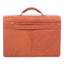 Milestone Briefcase, Fits Devices Up To 15.6", Leather, 5 X 5 X 12, Cognac
