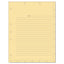 Medical Chart Index Divider Sheets, Untabbed, 11 X 8.5, White, 400/box