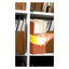File Pocket Handles, 9.63 X 2, Yellow/white, 4/sheet, 12 Sheets/pack