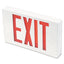 Led Exit Sign, Polycarbonate, 12.25 X 2.5 X 8.75, White