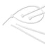 Nylon Cable Ties, 11 X 0.19, 50 Lb, Natural, 500/pack