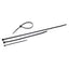Nylon Cable Ties, 11 X 0.19, 50 Lb, Black, 500/pack