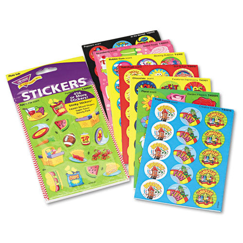 Stinky Stickers Variety Pack, Sweet Scents, Assorted Colors, 483/pack