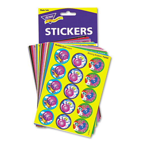 Stinky Stickers Variety Pack, Sweet Scents, Assorted Colors, 483/pack