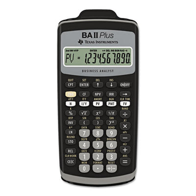 Baiiplus Financial Calculator, 10-digit Lcd